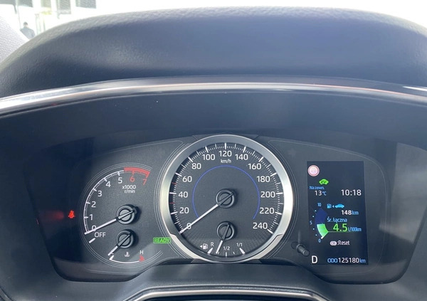 Toyota Corolla cena 77900 przebieg: 125159, rok produkcji 2019 z Trzciel małe 79
